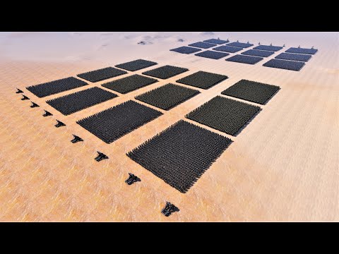 ALLIANCE OF DWARFS AND ELVES vs ARMY OF ORCS - Ultimate Epic Battle Simulator