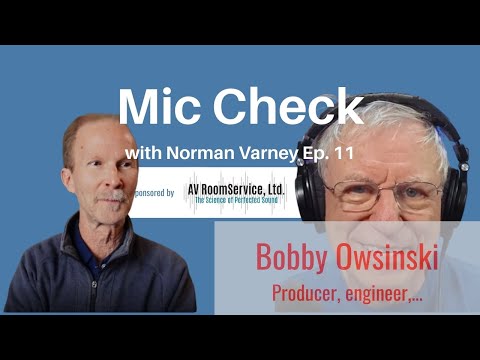AV RoomService and Bobby Owsinski