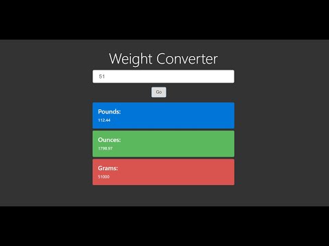 How to Create GUI application using python | Weight Convertor using Tkinter