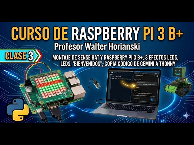 Vídeo relacionado con Raspberry Pi Foundation Kit de instalación Sense HAT