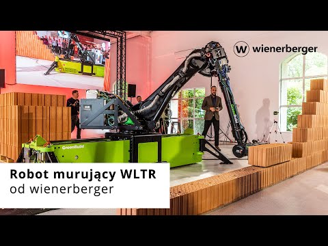 Rewolucja na budowie: pierwszy robot murujący w Europie – WLTR od wienerberger
