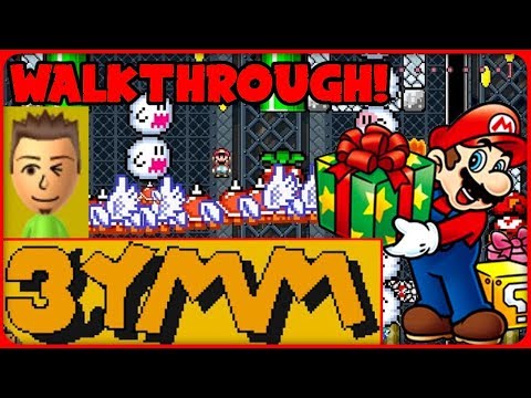 [3YMM] Crazy Spike Top Blasting 🎁 by FabioYT 🎁 SUPER MARIO MAKER Raw GAMEPLAY