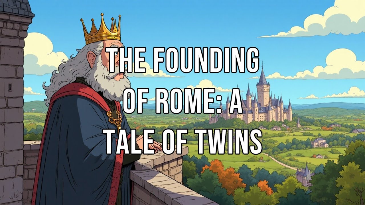 🏛️ The Founding of Rome | Romulus and Remus | Animated History for Kids