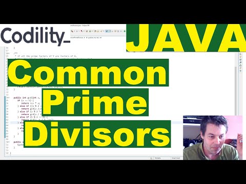 Codility Common Prime Divisors