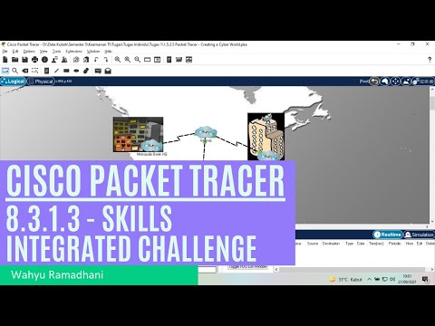 Practice 11 - 8.3.1.3 Packet Tracer - Skills Integrated Challenge [Last Practice]