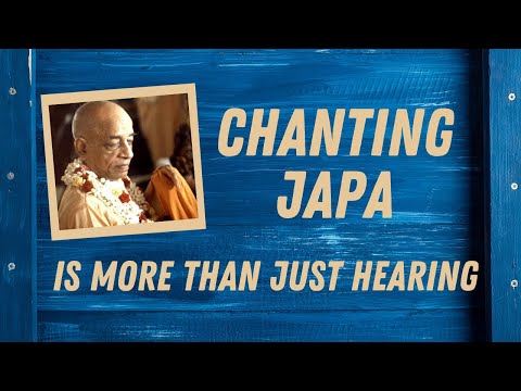 “Chanting Japa is More than Just Hearing” | Mahatma Das