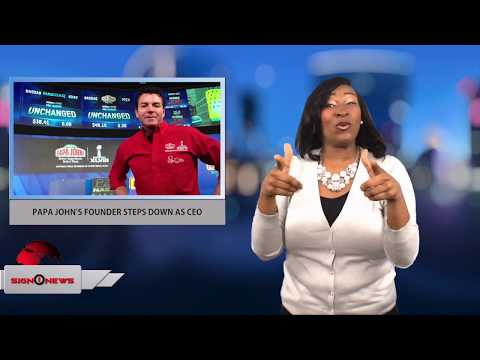 Papa John’s founder steps down as CEO (12.22.17)
