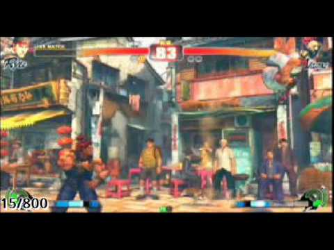 SF4 In Arcade  Poongko(1p) VS Infiltration(2p)  15