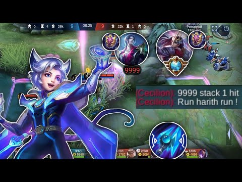 HARITH Jungle AGAINST CECILION 9999 STACK | HARITH TOP 1 GLOBAL 2021 | HARITH BEST BUILD 2021 Jungle