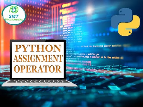 Assignment Operator Python Operator In Tamil Python Tutorial In Tamil Smt Programming