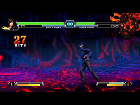 KOFXIII Kyo 4 stocks 70% drive 1037dmg combo