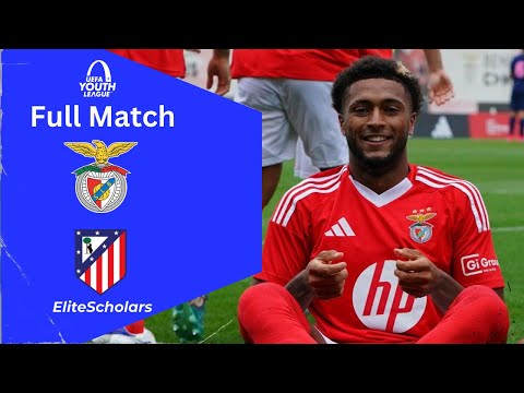 Full Match Benfica U19 vs Atlético Madrid Juvenil A | UEFA Youth League | 02/10/24