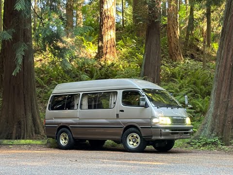 We just SOLD this amazing 1995 Toyota HiAce Grand Cabin G, it is the perfect factory adventure van!