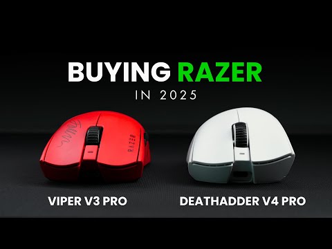 Razer DeathAdder V4 Pro vs Viper V3 Pro | Best Razer Gaming Mouse 2025?