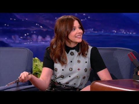 Chloë Grace Moretz Shows Off Her Butterfly Knife Skills - Conan on TBS