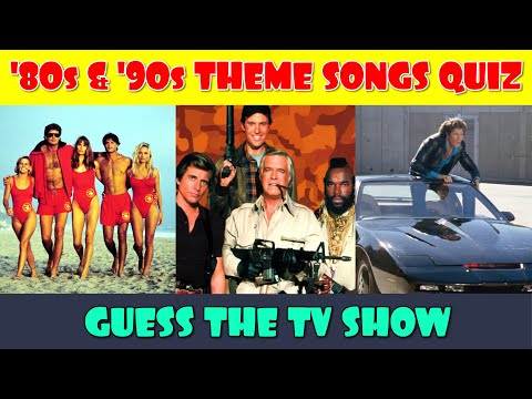 Guess the 80s & 90s TV Show Theme Songs
