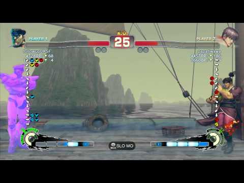 SSF4 AE: followupURSF (Dictator) vs papatiwawa (Guy) - Ranked Match (720p HD)