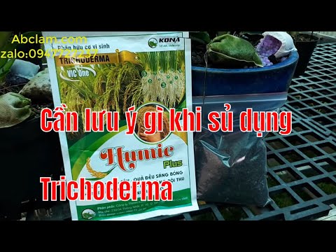Notes When Using Fertilizers Containing Trichoderma ABCLam Fungi