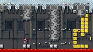 S.L.4: King Mole's Spiky Run by Bilbo - SUPER MARIO MAKER - No Commentary