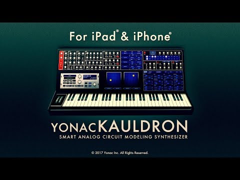 Kauldron: Smart Analog Modeling Synth for iPad and iPhone