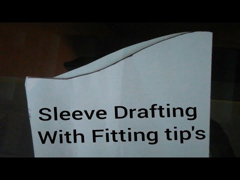 SLEEVE DRAFTING IN DETAIL WITH FITTING TIP'S. Video