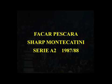 SERIE A2 1987/88 FACAR PESCARA-SHARP MONTECATINI sintesi 2°tempo
