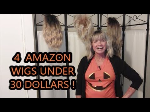 4  BLONDE and BUDGET FRIENDLY AMAZON WIGS UNDER 30 DOLLARS !!
