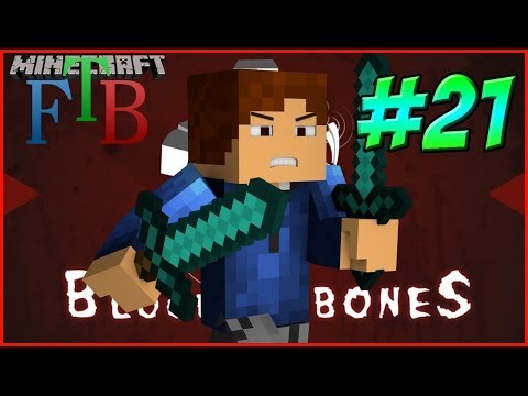 Minecraft Blood and Bones| FTB | Ep 21 - Mythril! Updated food?!