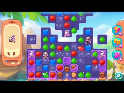 Wildscapes level 2366 🐼 Playrix 👋😘✌️ HD