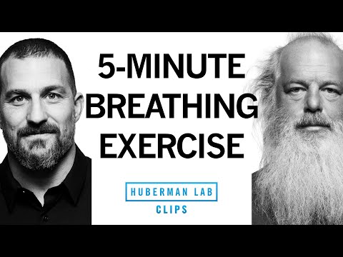 5-Minute Breathing Exercise / Meditation for Improving HRV | Rick Rubin & Dr. Andrew Huberman