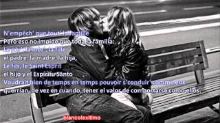 Georges Brassens traducido ► Les amoureux des bancs publics