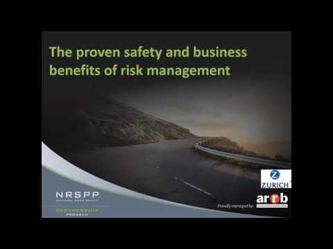 The proven safety and business benefits of risk management