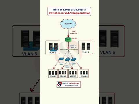 Layer 2 vs Layer 3 Switches Explained | VLAN Segmentation Made Simple