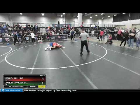 187 Lbs Champ. Round 1 - Aaron Dunigan Jr., WI Vs Kellen Fellure, IN 553e