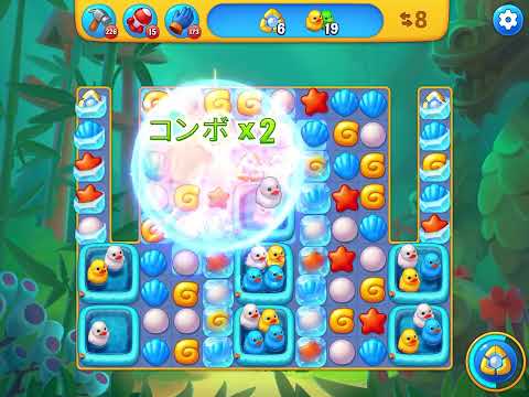 Fishdom level 3925 no boosters フィッシュダム [Friend's]