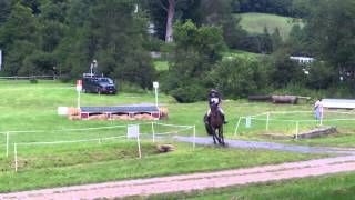 GMHA Aug H.T. 2013 - Novice XC - Kim McIntyre & Paris Tonight (1)
