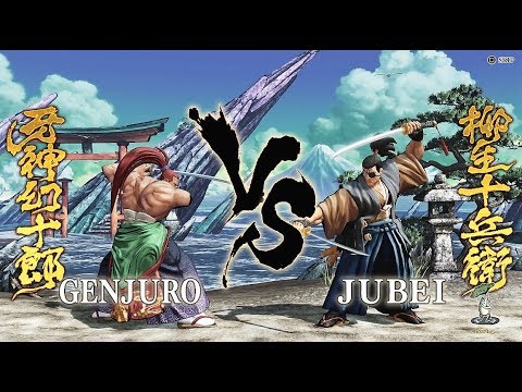 LEVEL 5 Genjuro Kibagami VS Jubei Yagyu Samurai Shodown 2019 BATTLE TUTORIAL