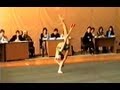 Художественная гимнастика. Булавы. Алёна Виноградова 