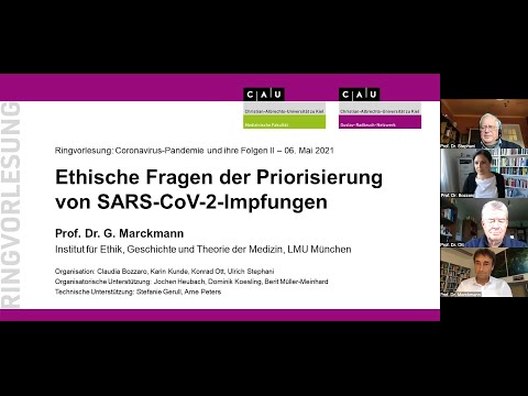 Ethische Fragen der Priorisierung von SARS-CoV-2-Impfungen