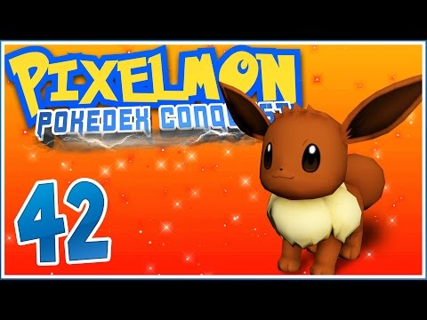 Catching Eevee's! | Minecraft Pixelmon PokéDex Conquest [Ep.42]