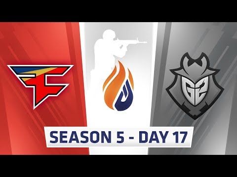 ECS Season 5 Day 17 - Faze vs G2 - Mirage