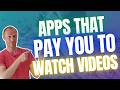 Top 5 Apps That Pay You To Watch Videos Easy Money