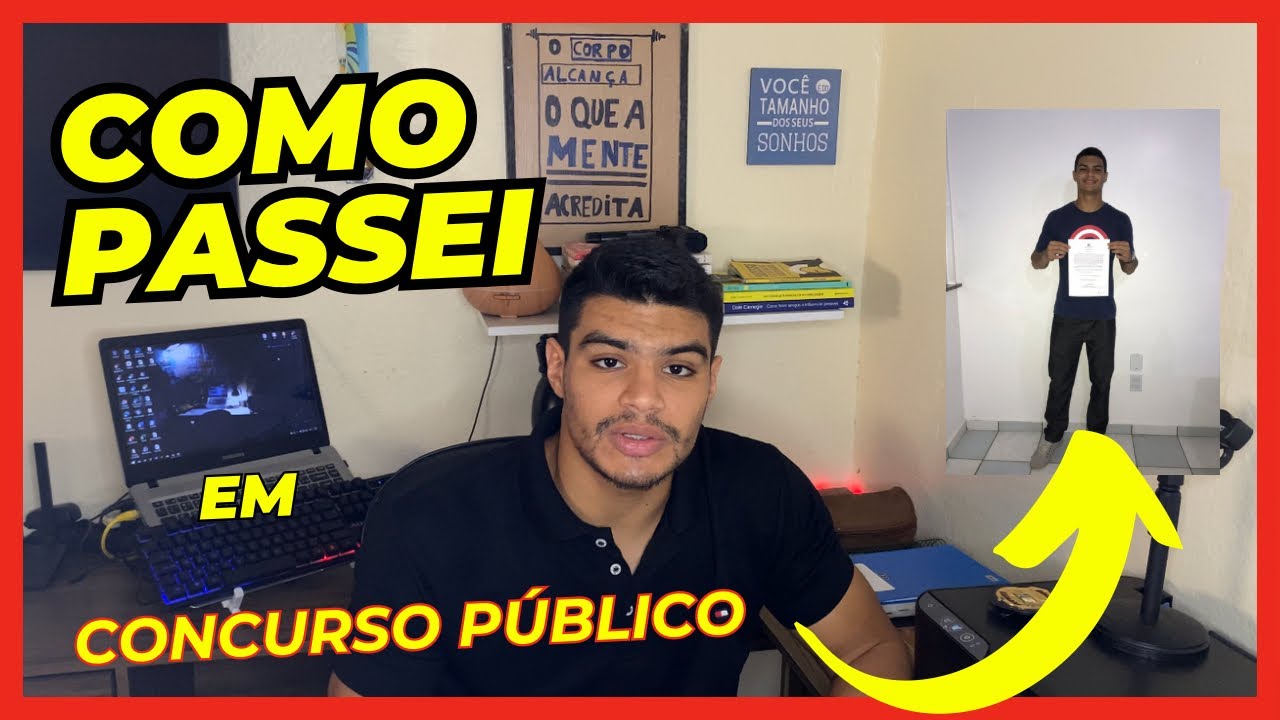 Como fui aprovado | Estudando por questões