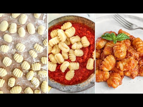 HOMEMADE GNOCCHI w. the best vegan tempeh bolognese.