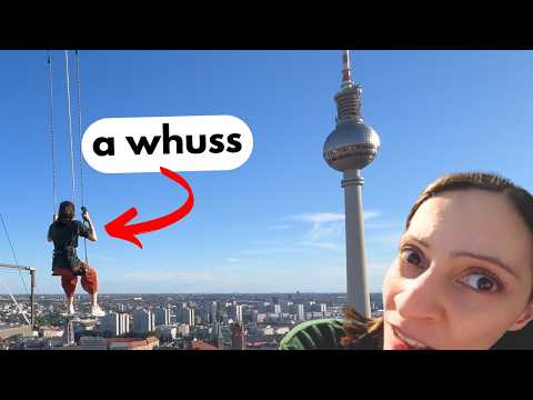 I Tested Europe's 120 meter HIGHEST Swing in Berlin 😱
