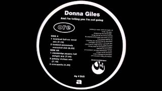 Donna Giles - I'm Telling You ( Stonebridge Poppers Full Delight Mix) HQwav