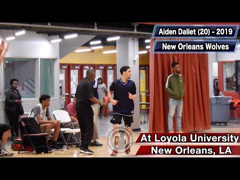 Aiden Daliet (Crescent City/New Orleans Wolves 2019 G) - Plays vs. Riverside/Icebreaker HoopFest