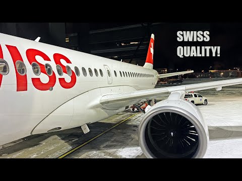 YouTube-miniatyr för SWISS Airbus A220-300
