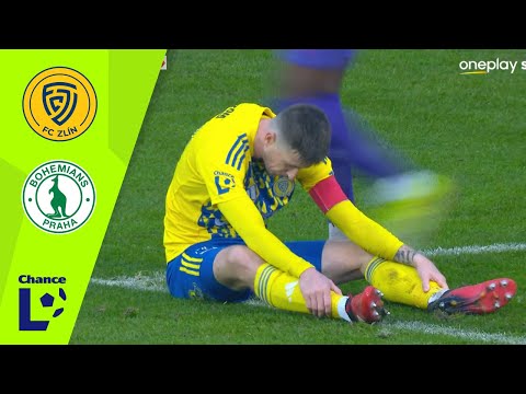 Chance Liga Highlights: FC Zlín : Bohemians 1905 0:1 (15. kolo)