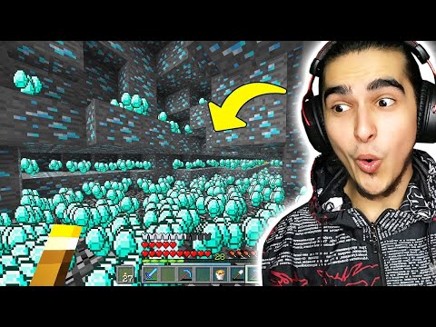 SINIRSIZ ELMAS BULDUM 😱 Minecraft 4